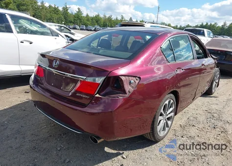 2014 Honda Accord Sport from USA, damaged, VIN 1HGCR2F51EA014588